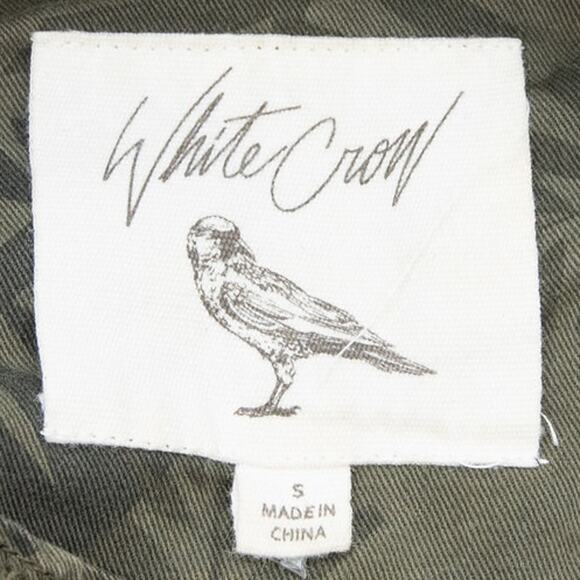 Anthropologie White Crow Olive Green Utility Jacket Size Small - Picture 8 of 11